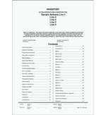 Property rental Inventory report template